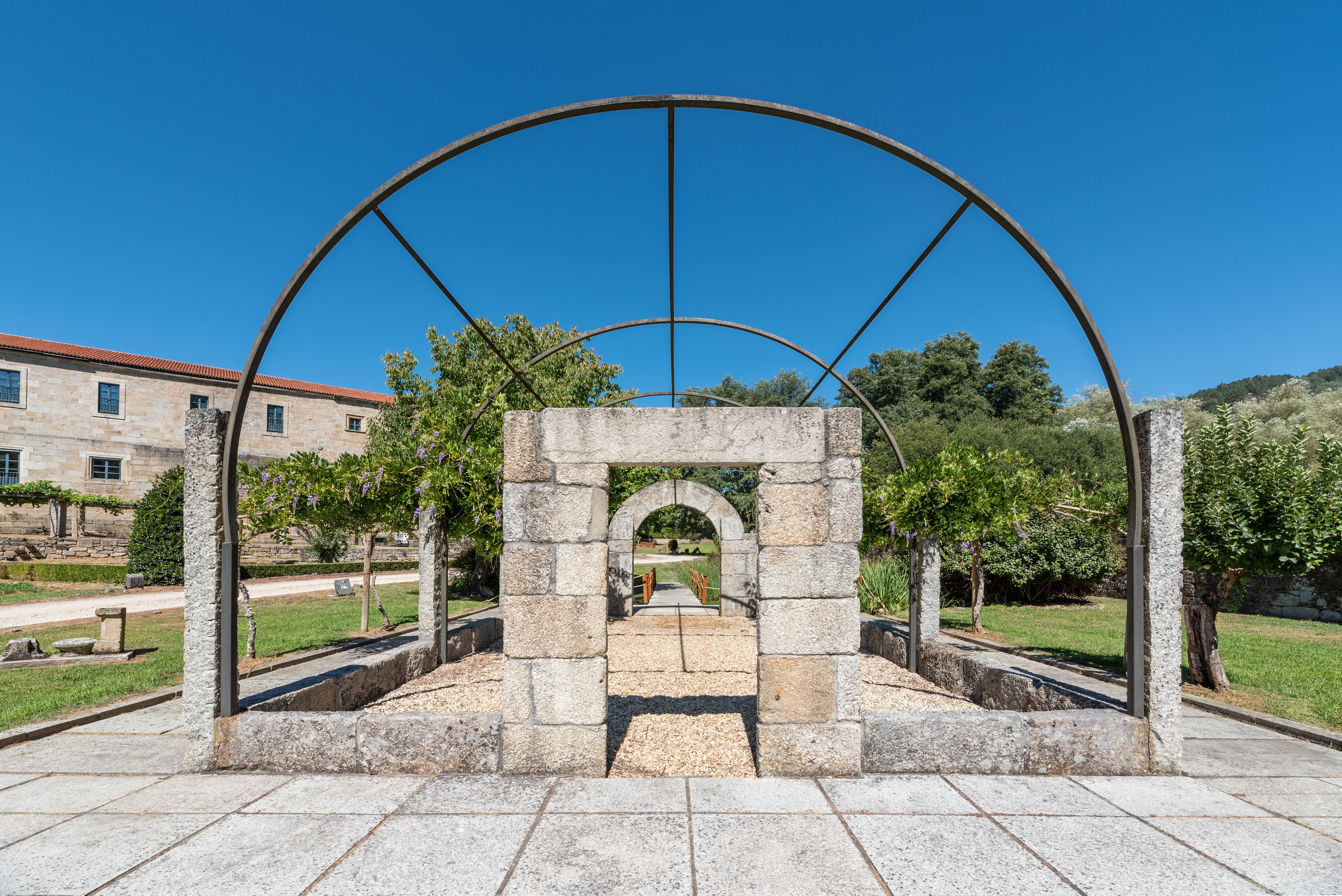 Eurostars Monumento Monasterio De San Clodio Hotel Leiro エクステリア 写真