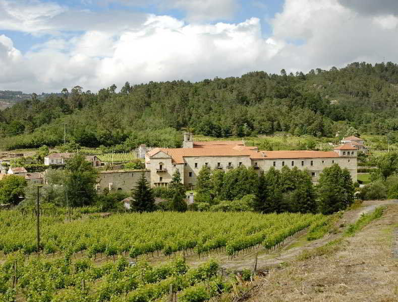 Eurostars Monumento Monasterio De San Clodio Hotel Leiro エクステリア 写真